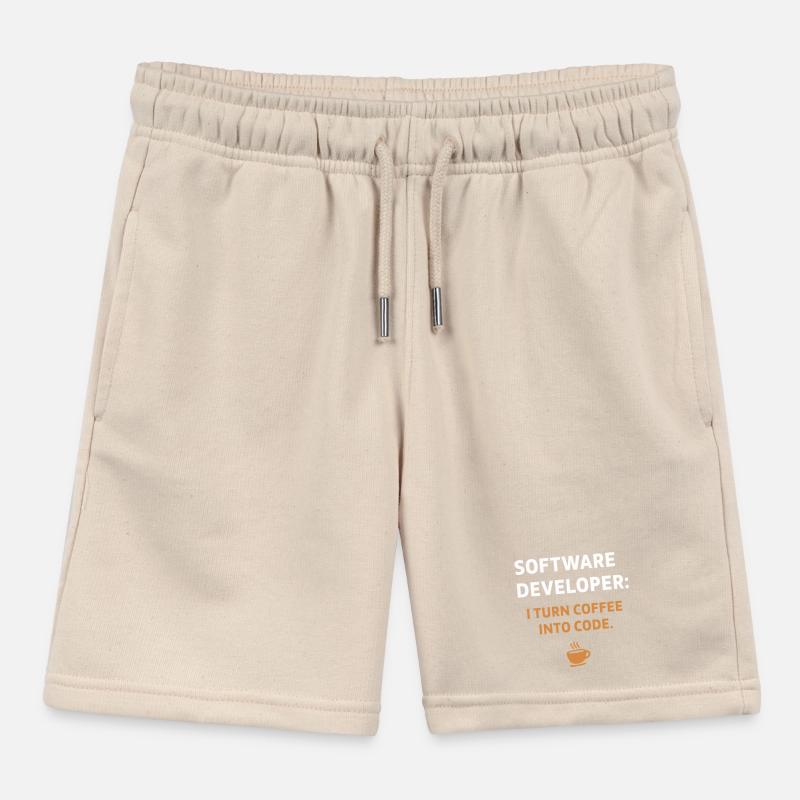 Software Developer - Coffee Edition Kinder Organic Joggingshorts Mini Bolter von Stanley/Stella