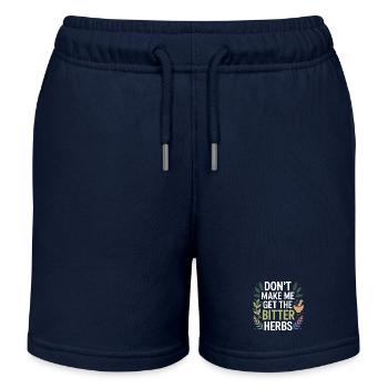 Herboriste Ne Me Oblige Pas à Prendre The Bitter Herbs Pro - Short de jogging enfant bio Stanley/Stella - bleu marine - Devant