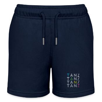 Tanz - Kinder Organic Joggingshorts Mini Bolter von Stanley/Stella - Navy - Vorne