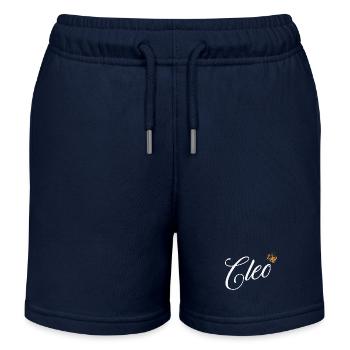 Cleo Name pour Femme Enfant Tout-petit - Cleo Custom - Short de jogging enfant bio Stanley/Stella - bleu marine - Devant