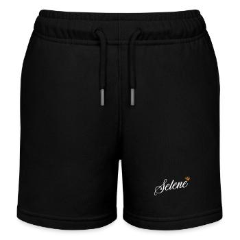 Selene Name für Frauen Kinder Kleinkinder - Selene Last - Kinder Organic Joggingshorts Mini Bolter von Stanley/Stella - Navy - Vorne