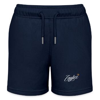 Zaylee Name für Frauen Kinder Kleinkinder - Zaylee Last - Kinder Organic Joggingshorts Mini Bolter von Stanley/Stella - Navy - Vorne