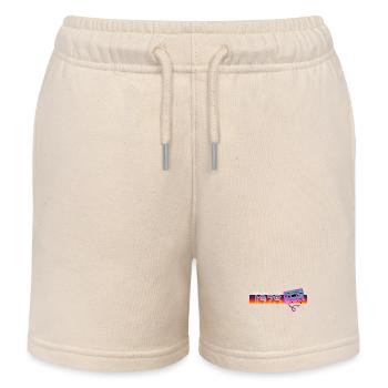 Vintage Musik & Nostalgischer Geburtstag - Vintage - Kinder Organic Joggingshorts Mini Bolter von Stanley/Stella - Natur - Vorne