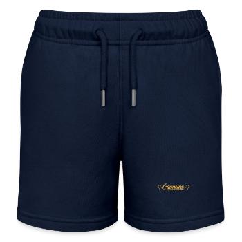 Capoeira - Short de jogging enfant bio Stanley/Stella - bleu marine - Devant
