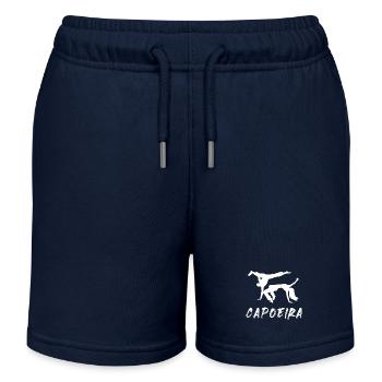 Capoeira - Short de jogging enfant bio Stanley/Stella - bleu marine - Devant