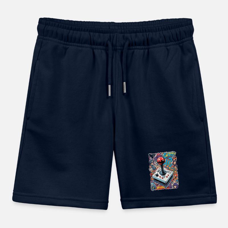 Retro Gamer Joystick / Controller Konsolenspiele Kinder Organic Joggingshorts Mini Bolter von Stanley/Stella