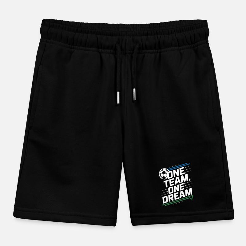 ONE TEAM ONE DREAM Kinder Organic Joggingshorts Mini Bolter von Stanley/Stella