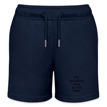 The Neighbors Have Better Stuff - Kinder Organic Joggingshorts Mini Bolter von Stanley/Stella - Navy - Vorne