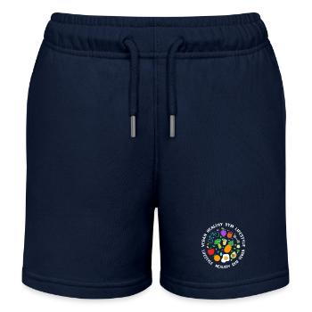 Nutrition Nourriture Nourriture - Short de jogging enfant bio Stanley/Stella - bleu marine - Devant