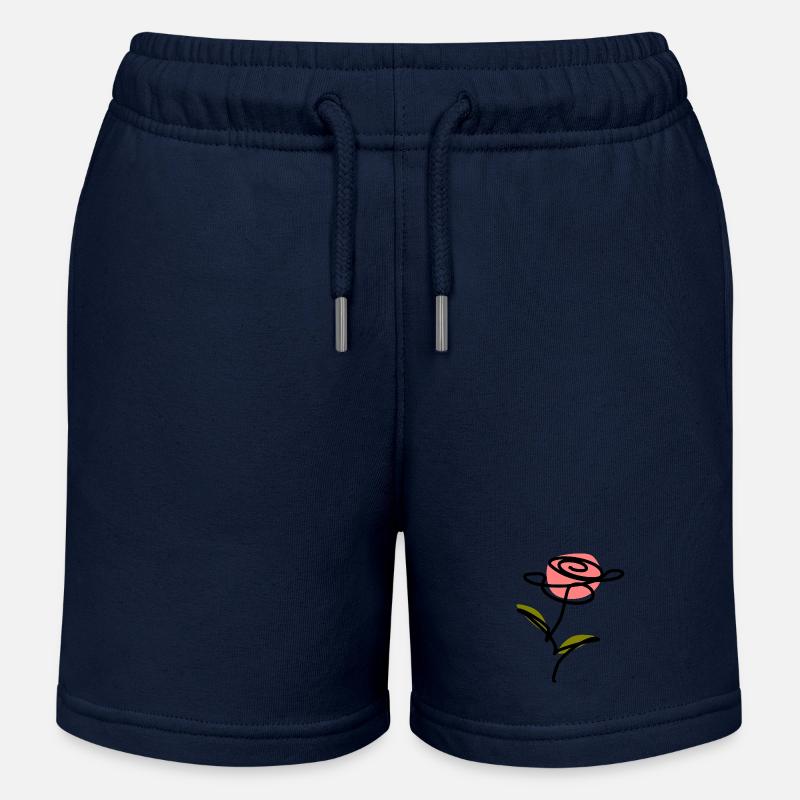 Muttertags Geschenk Mutter Muttertag Geschenkidee  - Kinder Organic Joggingshorts Mini Bolter von Stanley/Stella - Navy