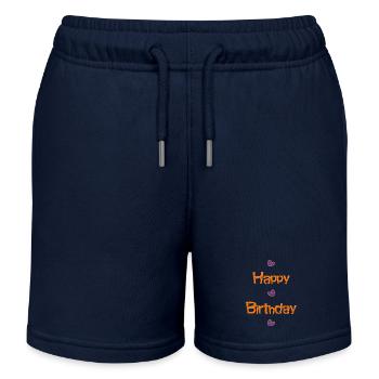 ALLES GUTE ZUM GEBURTSTAG!. ALLES GUTE ZUM GEBURTSTAG!. JAHRESTAG. - Kinder Organic Joggingshorts Mini Bolter von Stanley/Stella - Navy - Vorne