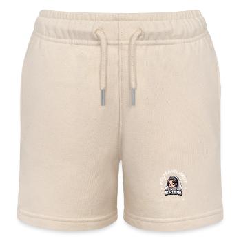 Team Bride - Kids Organic Sweat Shorts by Stanley/Stella - soft Ecru - Front