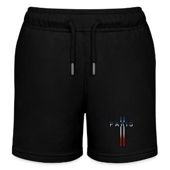 Paris - Short de jogging enfant bio Stanley/Stella - bleu marine - Devant