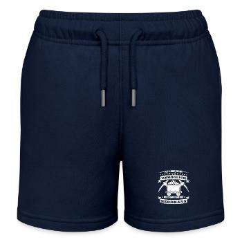 Bergbau Shirt Alle haben gesagt - Kinder Organic Joggingshorts Mini Bolter von Stanley/Stella - Navy - Vorne