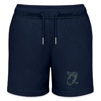 Cello Cellospieler KLassische Musik - Kinder Organic Joggingshorts Mini Bolter von Stanley/Stella - Navy - Vorne