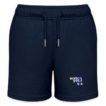 watch your six - Kinder Organic Joggingshorts Mini Bolter von Stanley/Stella - Navy - Vorne