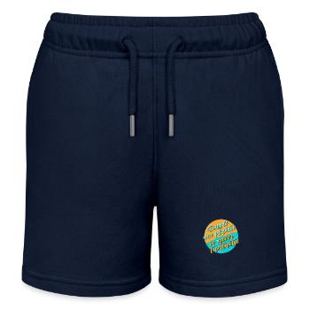 Plastik vermeiden - Kinder Organic Joggingshorts Mini Bolter von Stanley/Stella - Navy - Vorne