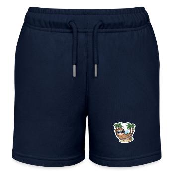 ChiLL ! - Short de jogging enfant bio Stanley/Stella - bleu marine - Devant