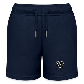 Ökologischer Stromerzeuger aus Erneuerbaren - Kinder Organic Joggingshorts Mini Bolter von Stanley/Stella - Navy - Vorne