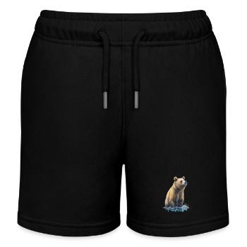Grizzly - Short de jogging enfant bio Stanley/Stella - bleu marine - Devant