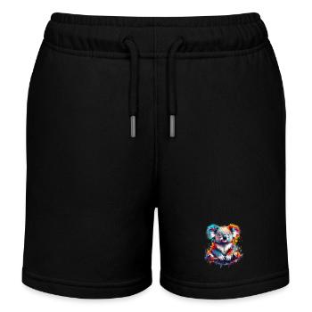 Koala - Kinder Organic Joggingshorts Mini Bolter von Stanley/Stella - Navy - Vorne