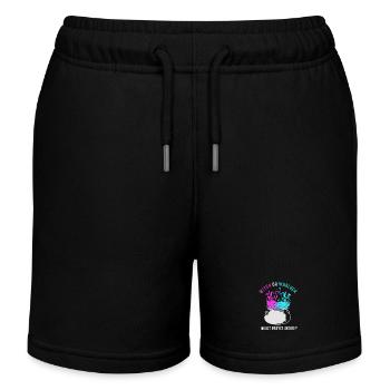 Révélation du sexe Halloween - Short de jogging enfant bio Stanley/Stella - bleu marine - Devant