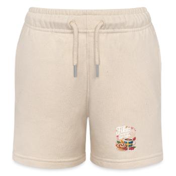 Fika - Kids Organic Sweat Shorts by Stanley/Stella - soft Ecru - Front