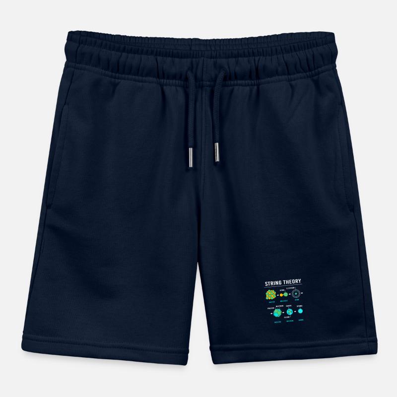 Quantum Physics Quantum Physics Quantum Leap Kids Organic Sweat Shorts by Stanley/Stella