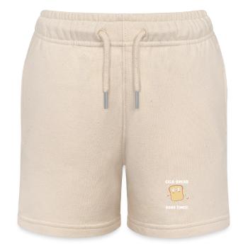 Bäcker Bäckerin Backen - Kinder Organic Joggingshorts Mini Bolter von Stanley/Stella - Natur - Vorne