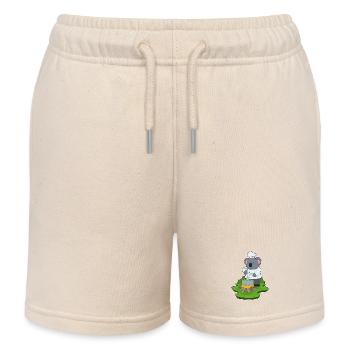 Koala Koch Kochtopf Kochen - Kinder Organic Joggingshorts Mini Bolter von Stanley/Stella - Natur - Vorne