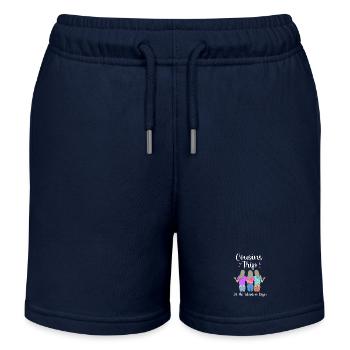 Cousin - Kinder Organic Joggingshorts Mini Bolter von Stanley/Stella - Navy - Vorne