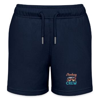 Équipage de Hambourg - Short de jogging enfant bio Stanley/Stella - bleu marine - Devant