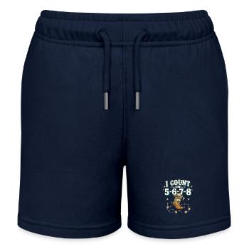 Count 5-6-7-8 - Kinder Organic Joggingshorts Mini Bolter von Stanley/Stella - Navy - Vorne