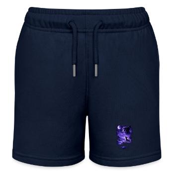 Dog Mom Dog Dad  - Short de jogging enfant bio Stanley/Stella - bleu marine - Devant