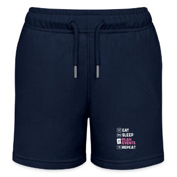 Event Planer - Kinder Organic Joggingshorts Mini Bolter von Stanley/Stella - Navy - Vorne