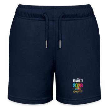Kita Abgänger 2026 – Farbenfrohe Legende - Kinder Organic Joggingshorts Mini Bolter von Stanley/Stella - Navy - Vorne