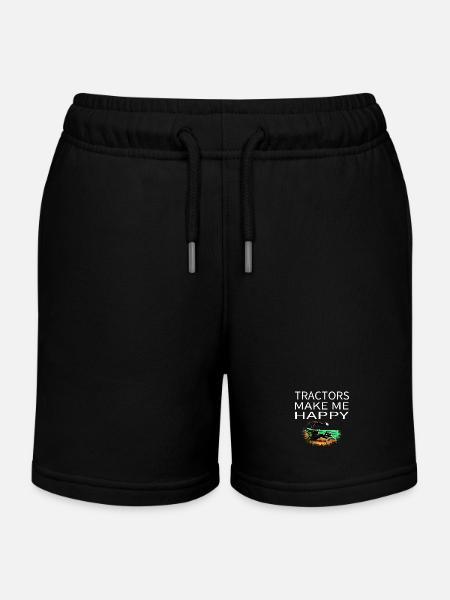 Tracteur - Short de jogging enfant bio Stanley/Stella - bleu marine