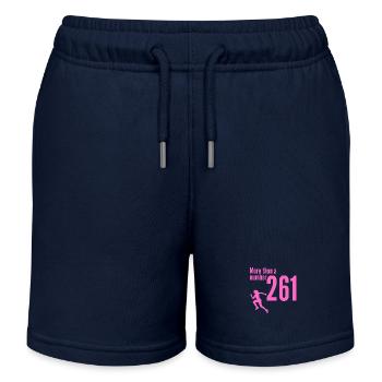261 Marathon mehr als eine Zahl - Kinder Organic Joggingshorts Mini Bolter von Stanley/Stella - Navy - Vorne