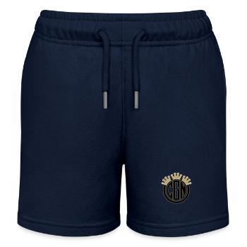 Logo de la CGN 3 - Short de jogging enfant bio Stanley/Stella - bleu marine - Devant