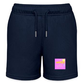 Mal de mer - Short de jogging enfant bio Stanley/Stella - bleu marine - Devant