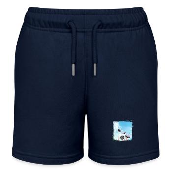 Graduation 2024 class High school graduation party - Kids Organic Sweat Shorts by Stanley/Stella - navy - Front