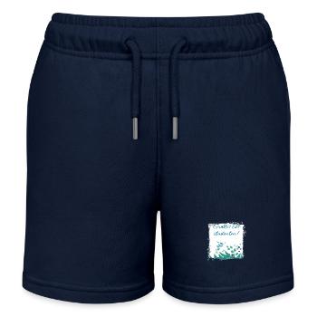 Graduation 2024 class High school graduation party - Kids Organic Sweat Shorts by Stanley/Stella - navy - Front
