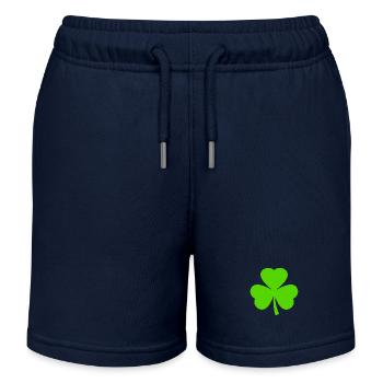 Trèfle de la Saint-Patrick - Short de jogging enfant bio Stanley/Stella - bleu marine - Devant