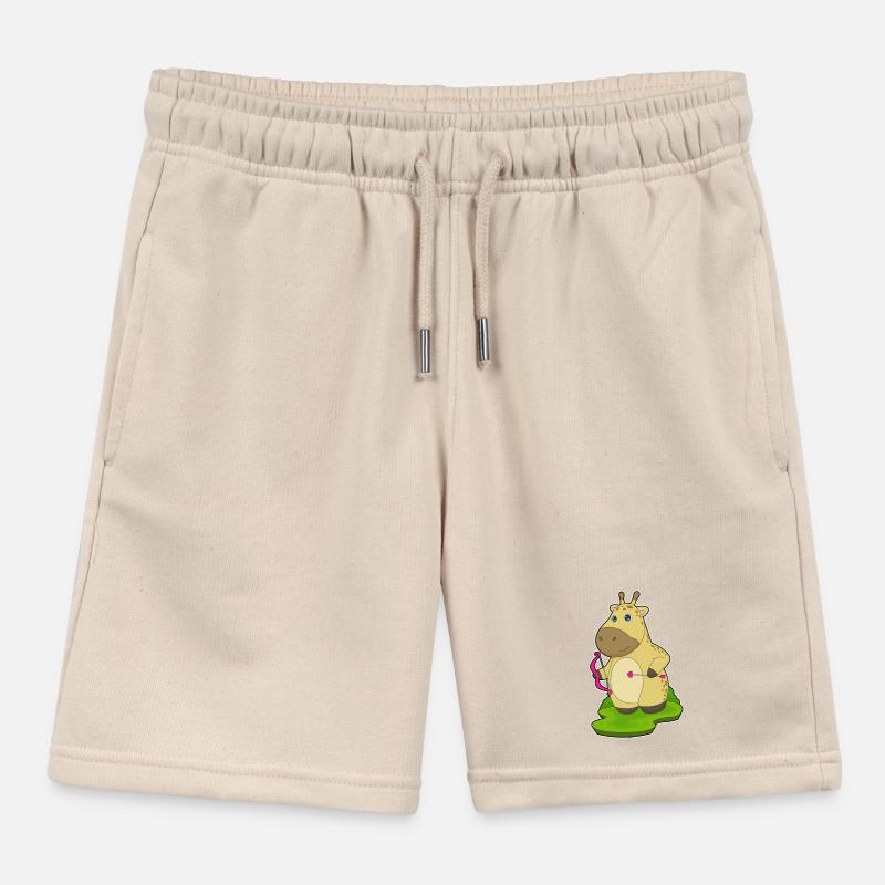 Giraffe Bogenschütze Bogen Kinder Organic Joggingshorts Mini Bolter von Stanley/Stella