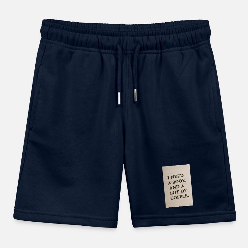 Ich brauche ein Buch und Kaffee Kinder Organic Joggingshorts Mini Bolter von Stanley/Stella