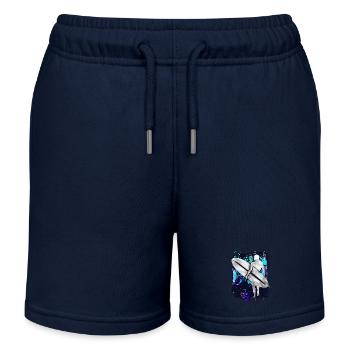 Surfeur - surf - planche de surf - surf - Short de jogging enfant bio Stanley/Stella - bleu marine - Devant