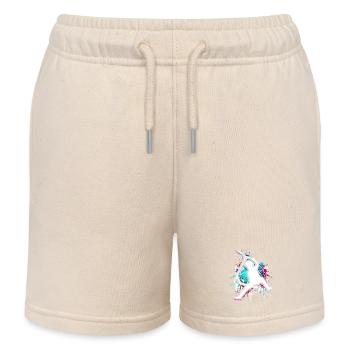 Scooter - Stuntscooter - Trottinette - Tretroller - Kinder Organic Joggingshorts Mini Bolter von Stanley/Stella - Natur - Vorne
