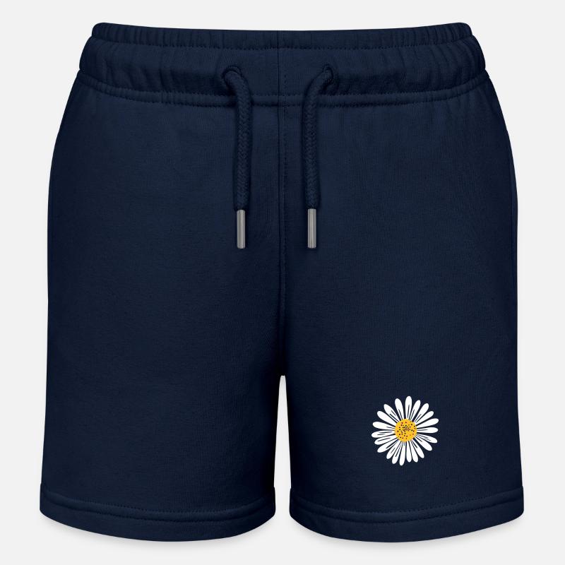 Marguerite - Short de jogging enfant bio Stanley/Stella - bleu marine