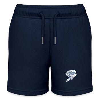 Écolière / premier jour d’école / débutants à l’école - Short de jogging enfant bio Stanley/Stella - bleu marine - Devant