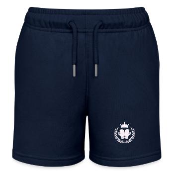 boxing boxen wappen - Kinder Organic Joggingshorts Mini Bolter von Stanley/Stella - Navy - Vorne